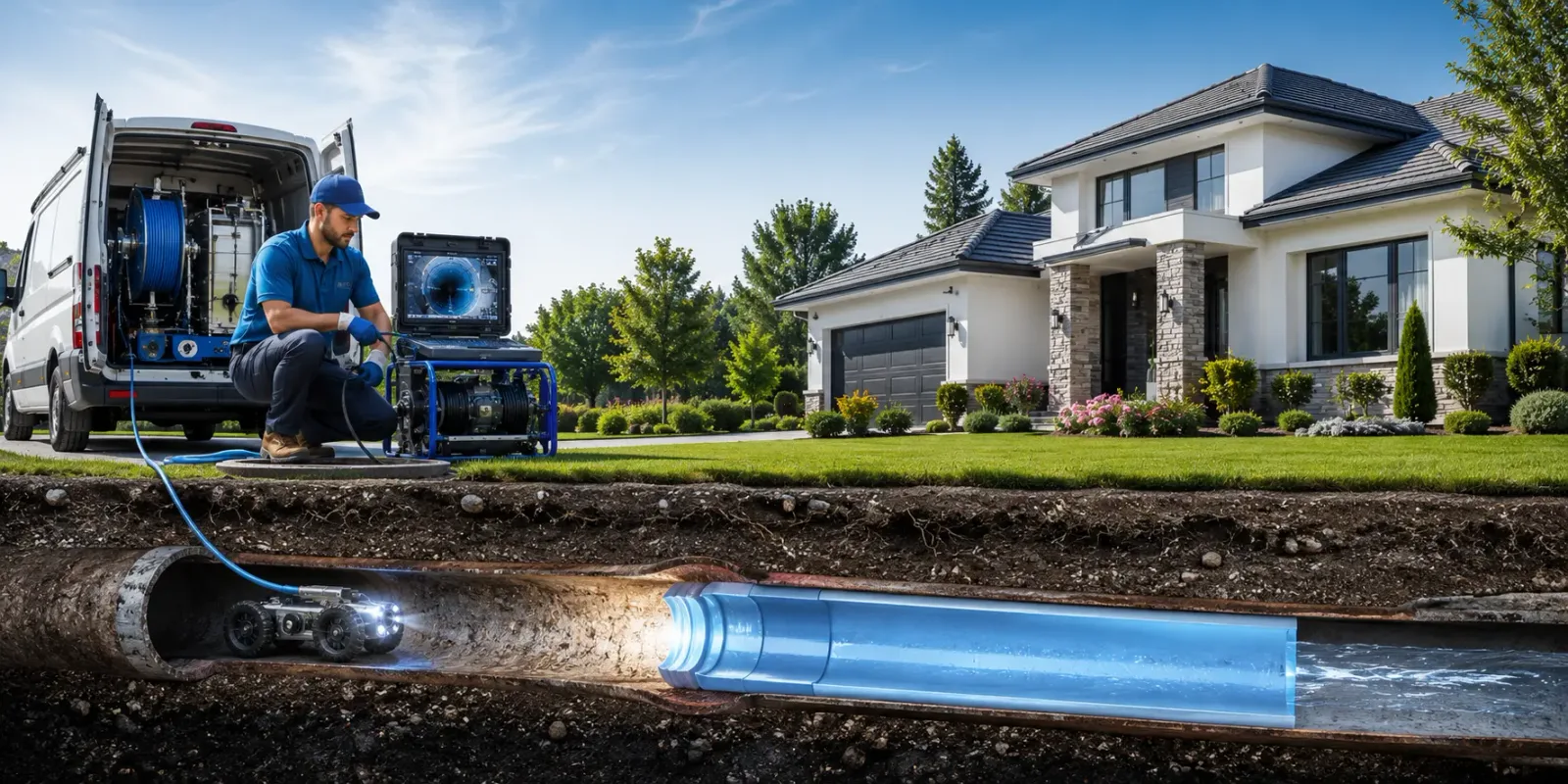 Pipe Relining information for Holcombe, WI